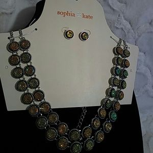 New Sophie & Kate Fashion Necklace & earring Set